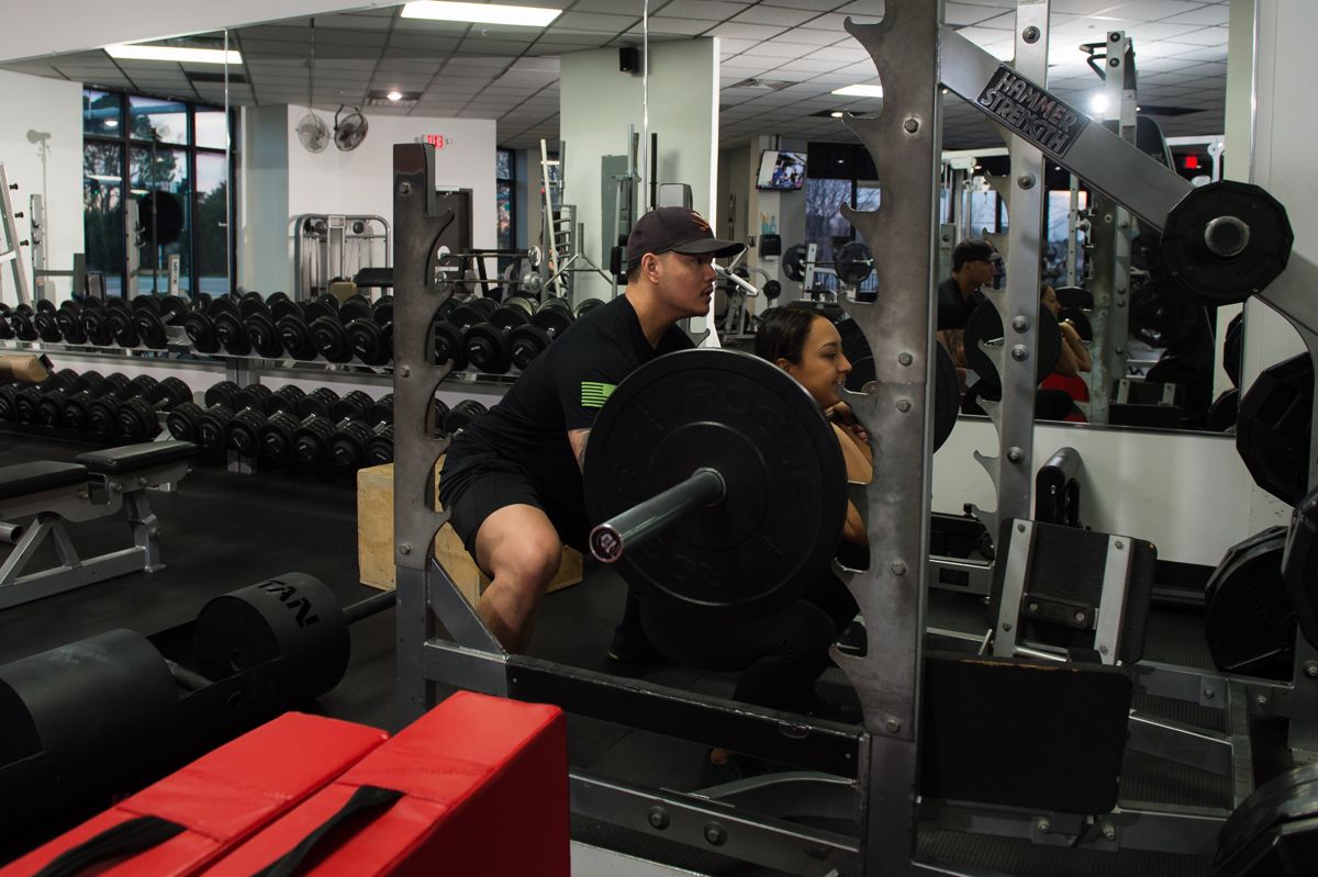 Andrew Delcarmen spotting a squatter